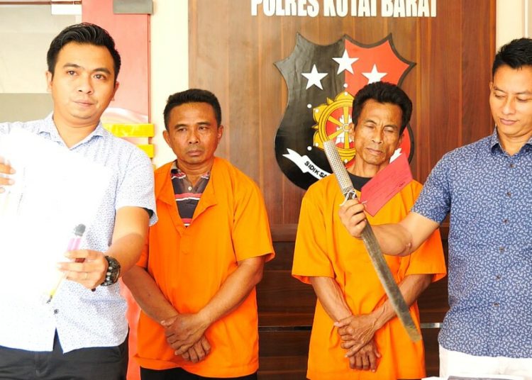 POLRES KUTAI BARAT BERHASIL AMANKAN PELAKU PEMBAKARAN LAHAN DI DUA LOKASI BERBEDA
