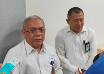 DIGUYUR HUJAN, LEVEL WADUK MANGGAR MASIH 9 METER