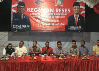 GELAR RESES, FADLIANOOR KESAL OPD TIDAK HADIR