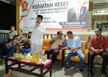 GELAR RESES, AMINUDDIN MINTA WARGA MANFAATKAN DANA KELURAHAN