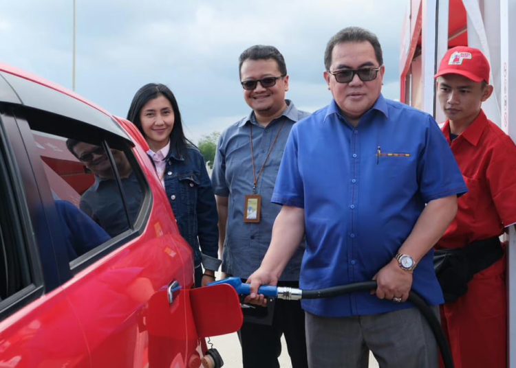LAYANI TOL BALSAM, PERTAMINA OPERASIKAN SPBU MODULAR