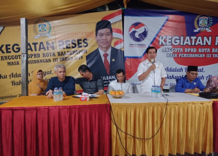 RESES SIMON SULEAN HADIRKAN OPD UNTUK JAWAB LANGSUNG KELUHAN WARGA