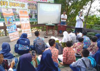 SMP NEGERI 22 BALIKPAPAN,MENJADI SEKOLAH PERCONTOHAN PEMANENAN DAN PEMANFAATAN AIR HUJAN