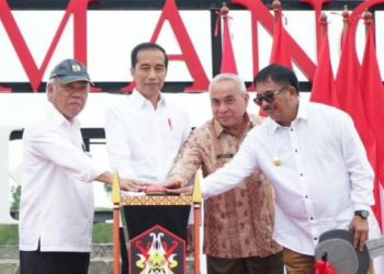 JOKOWI RESMIKAN DUA PROYEK NASIONAL DI KOTA MINYAK