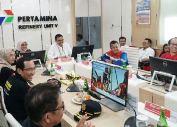 Menteri Ketenagakerjaan RI Kunjungi Kantor RU V Balikpapan
