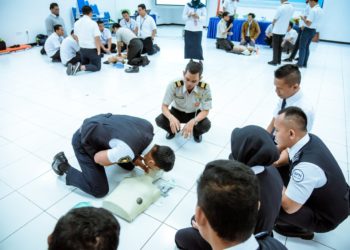 SAMBUT BULAN K3, ANGKASA PURA SOSIALISASIKAN KESELAMATAN DAN KESEHATAN KERJA