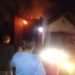 RUMAH MANTAN LURAH DILAHAP API DIDUGA OBAT NYAMUK PENYEBABNYA