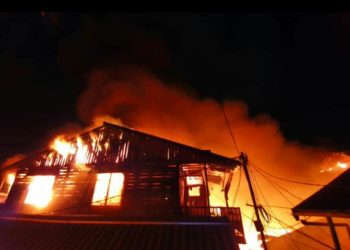 SIJAGO MERAH MENGAMUK, RATUSAN JIWA KEHILANGAN TEMPAT TINGGAL