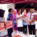 SEBAGAI WUJUD KEPEDULIAN TERHADAP KORBAN KEBAKARAN, BARKATI SERAHKAN BANTUAN