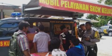 TINGKATKAN INOVASI LAYANAN, POLRES KUTIM LUNCURKAN PROGRAM UNGGULAN SKCK KELILING