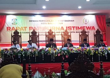 BALIKPAPAN 123 TAHUN, DPRD GELAR RAPAT PARIPURNA ISTIMEWA