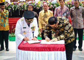 JAGA KOMITMEN, PERTAMINA TEKEN MOU CSR 2020 DENGAN PEMKOT BALIKPAPAN