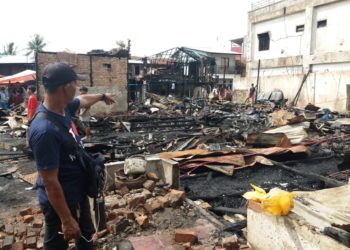 RELAWAN BENCANA YANG MENJADI KORBAN KEBAKARAN,SEMPAT PANIK SAAT KELUARGA TAK BISA DIHUBUNGI