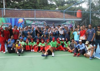 TURNAMEN TENIS HUT KOTA KE 123, AJANG ADU KETRAMPILAN PETENIS  BALIKPAPAN