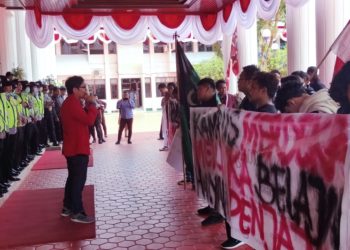 DEMO KASUS RPU, DEWAN DUKUNG AKSI MAHASISWA