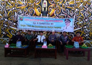 BARKATI SAMBANGI WARGA PAMPANG KLARIFIKASI ISU VIRUS CORONA DI SAMARINDA