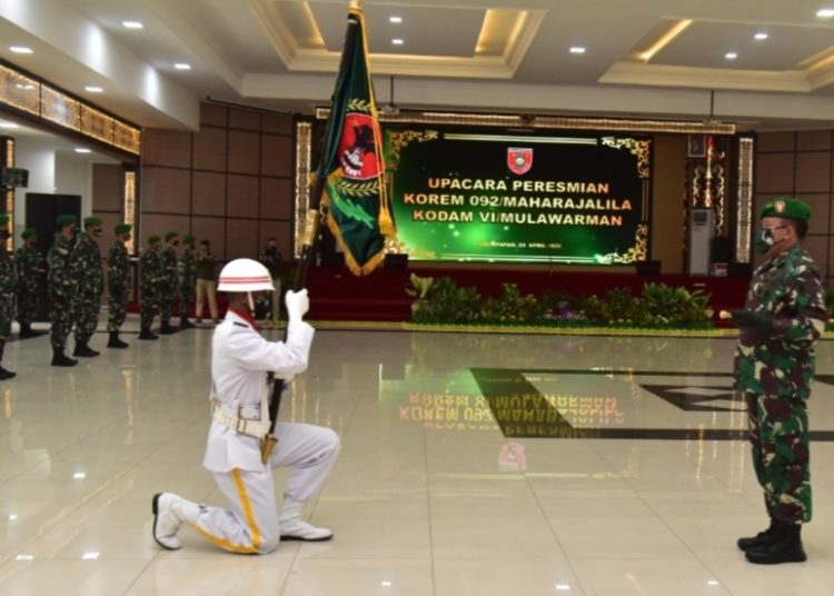 REALISASIKAN KOREM DI KALTARA, KOLONEL INF SURATNO JABAT DANREM 092/MAHARAJALILA PERTAMA