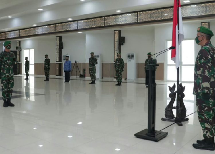 EMPAT KODIM JAJARAN KOREM 091/ASN BERALIH KODAL KE KOREM 092/MRL