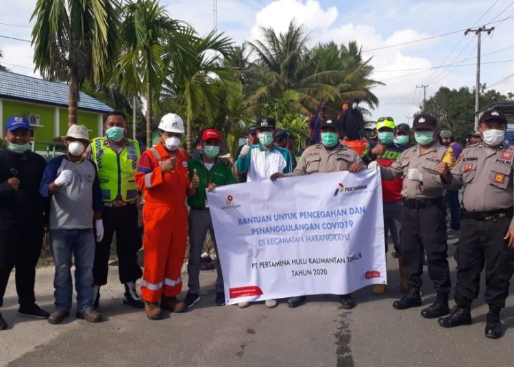 DUKUNG PENCEGAHAN COVID-19, PHKT BAGIKAN BANTUAN KE MASYARAKAT