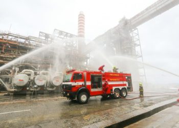 SEMPAT TERJADI PERCIKAN API, PERTAMINA SIGAP AMANKAN KILANG RU V