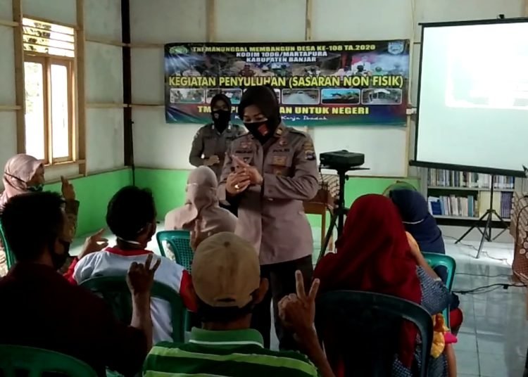 SATGAS TMMD AJAK WARGA PERANGI NARKOBA