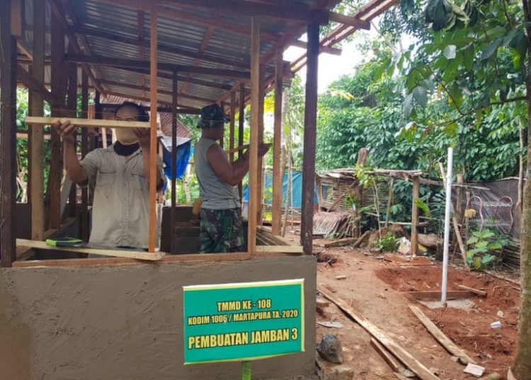 17 HARI TMMD, DANDIM MARTAPURA JANJI MAKSIMAL