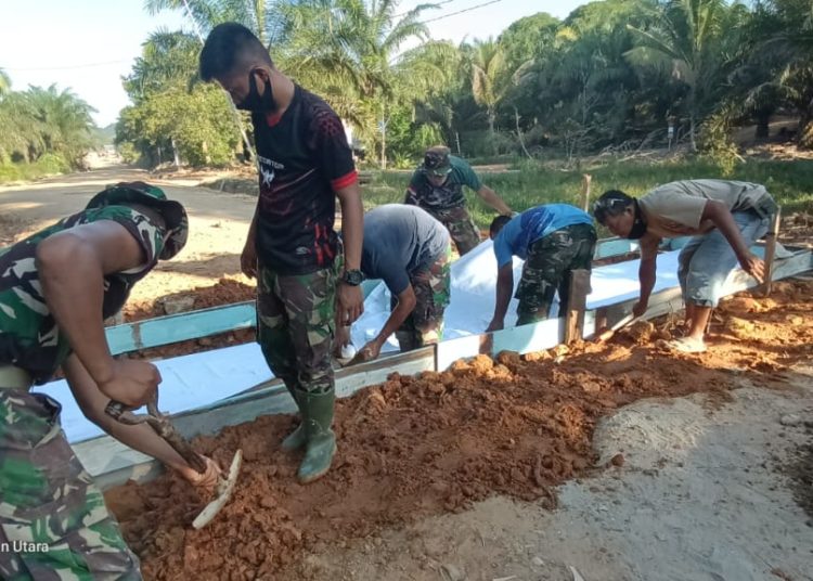 SATGAS PASTIKAN SASARAN TMMD SELARAS PEMBANGUNAN NASIONAL
