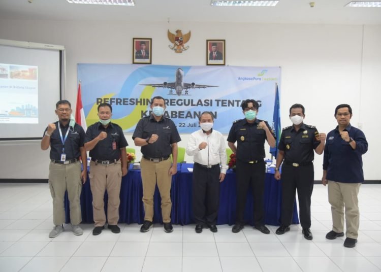 ANGKASA PURA I BALIKPAPAN GANDENG BEA CUKAI GELAR REFRESHING REGULASI KEPABEANAN