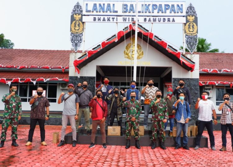 PERTAHANKAN SINERGITAS, DANLANAL LAKSANAKAN COFFE MORNING DENGAN AWAK MEDIA