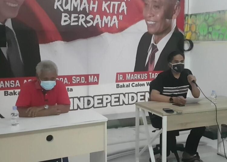 PASANGAN PARAWANSA-MARKUS MINTA KPU HENTIKAN VERFAK SEMENTARA. KHAWATIR MUNCUL KLASTER BARU