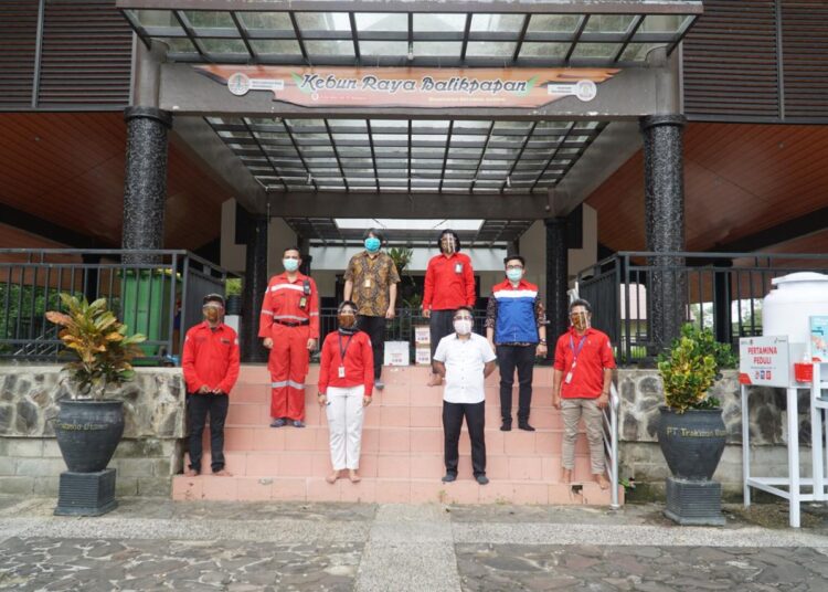 KRB BUKA, PERTAMINA BANTU ALAT PROTOKOL KESEHATAN