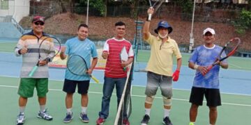 HALIM & TEGUH RAIH JUARA I EVENT BERGENGSI, TURNAMEN INTERNAL JHABOEX TENNIS COMMUNITY.