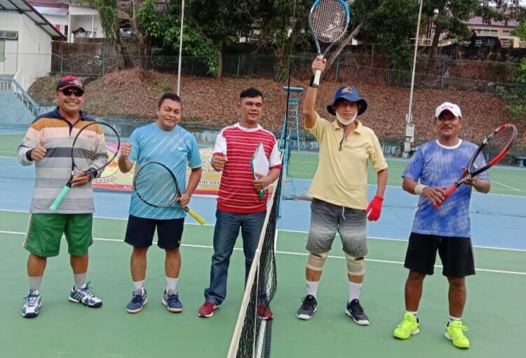 HALIM & TEGUH RAIH JUARA I EVENT BERGENGSI, TURNAMEN INTERNAL JHABOEX TENNIS COMMUNITY.