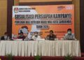 KPU GELAR SOSIALISASI TAHAP KAMPANYE, PEMKOT INGATKAN BAHAYA COVID 19