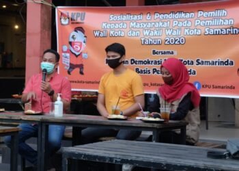 KPU SOSIALISASIKAN KE BASIS PEMILIH MUDA TINGKATKAN PARTISIPASI PEMILIH