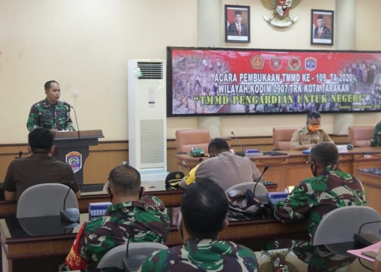 TMMD 109 KODIM 0907/ TARAKAN RESMI DIBUKA