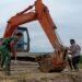 SATGAS TMMD KODIM 0907/TRK SIAP PASANG TIANG PANCANG