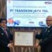 TRANSKON JAYA GO PUBLIC, PROYEK BARU DI HALMAHERA DAN MENERIMA PENGHARGAAN