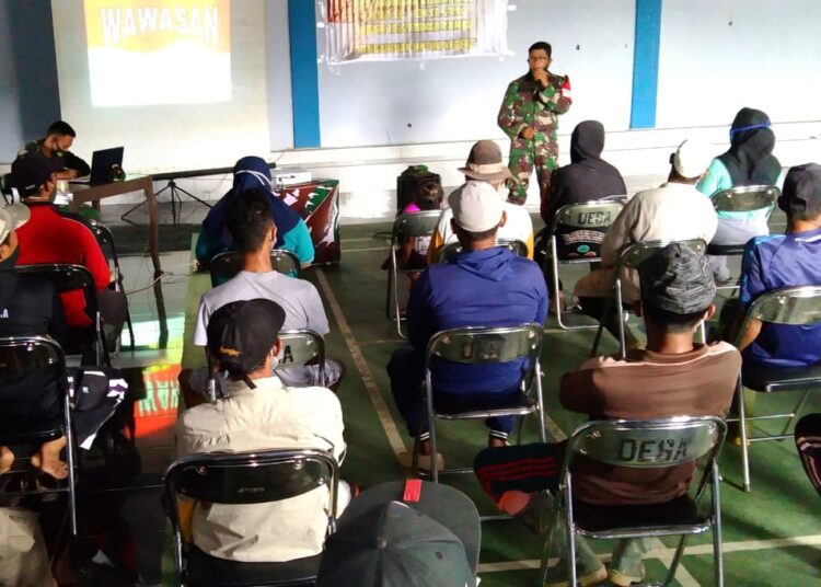 Satgas TMMD Berikan Bekal Bela Negara