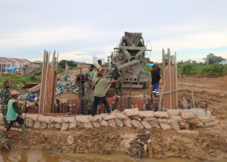 Target Satgas TMMD, Percepatan Pembangunan Jembatan