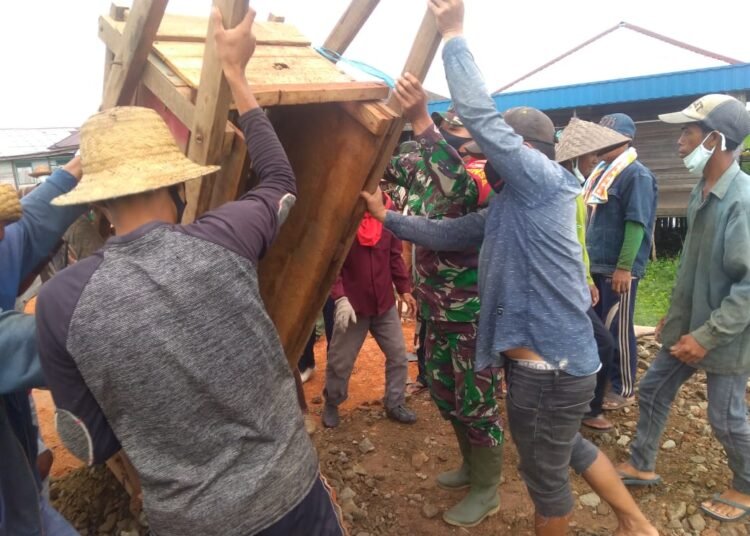 TMMD Ke – 109 Mendapat Nilai Positif Dari Warga Desa Sarang Burung