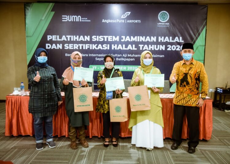 Pastikan Produk Mitra Binaan Halal, Angkasa Pura I Balikpapan Gandeng LPPOM MUI