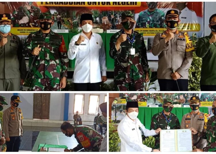 Satgas TMMD ke 109 Kodim 1022/Tanah Bumbu Resmi Ditutup