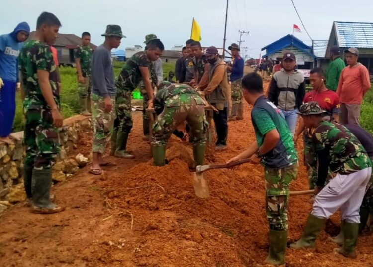 TMMD KE-109 KODAM VI MULAWARMAN MENJAGA ROH KEMANUNGGALAN TNI-RAKYAT