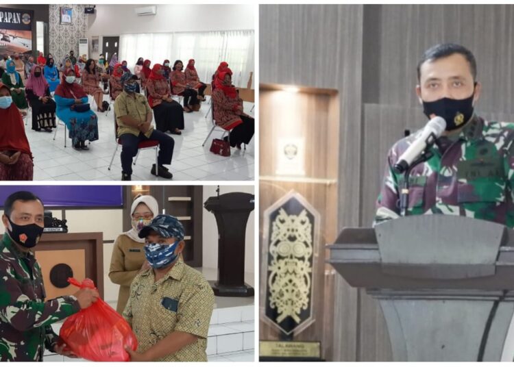 Upaya pencegahan Covid-19 di Mako Lanal Balikpapan