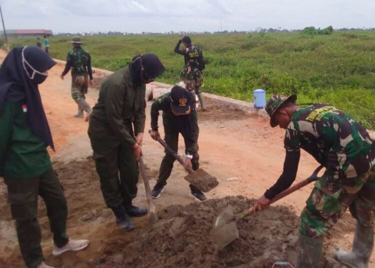 Peran Pendim Dibalik Kegiatan TMMD 109 Kodim 1001/Amuntai