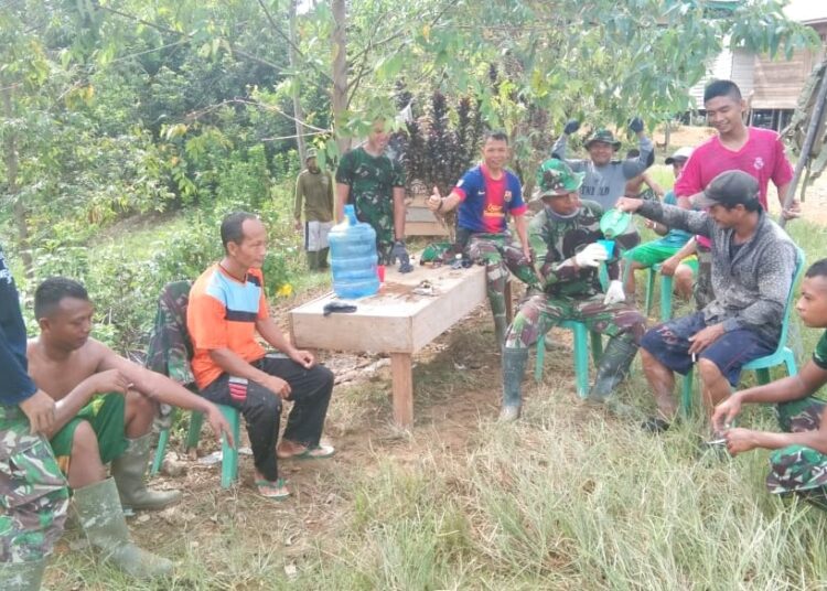 Saparuh Perjalanan TMMD ke-109, Keharmonisan TNI dan Rakyat Semakin Nyata