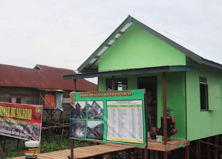 Rehab Rumah Salasiah Sudah Capai 90 Persen