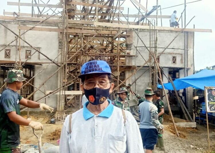 Gereja Setahun Yang Lalu Terbakar, Berkat TMMD ke-109 Kini Sudah Terlihat Kembali