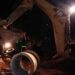 Pemasangan Gorong-gorong Sampai Masuk Waktu malam